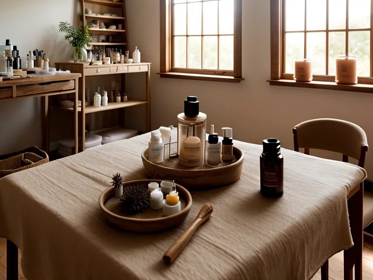 Preparación de un protocolo de peeling químico con medidor de pH en una cabina de estética profesional